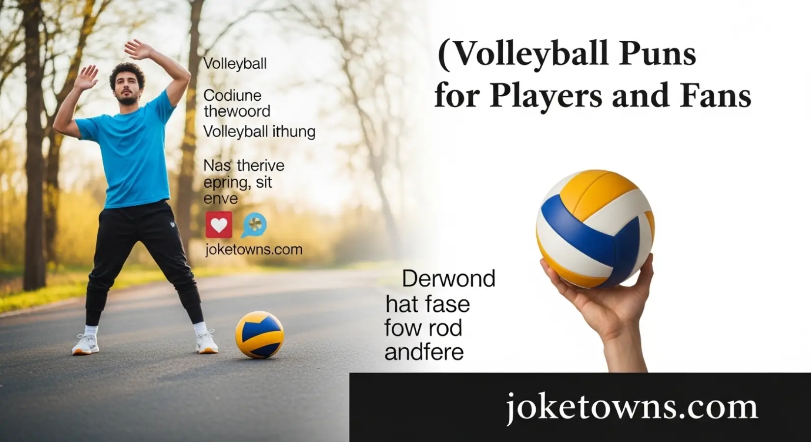 Volleyball Puns for