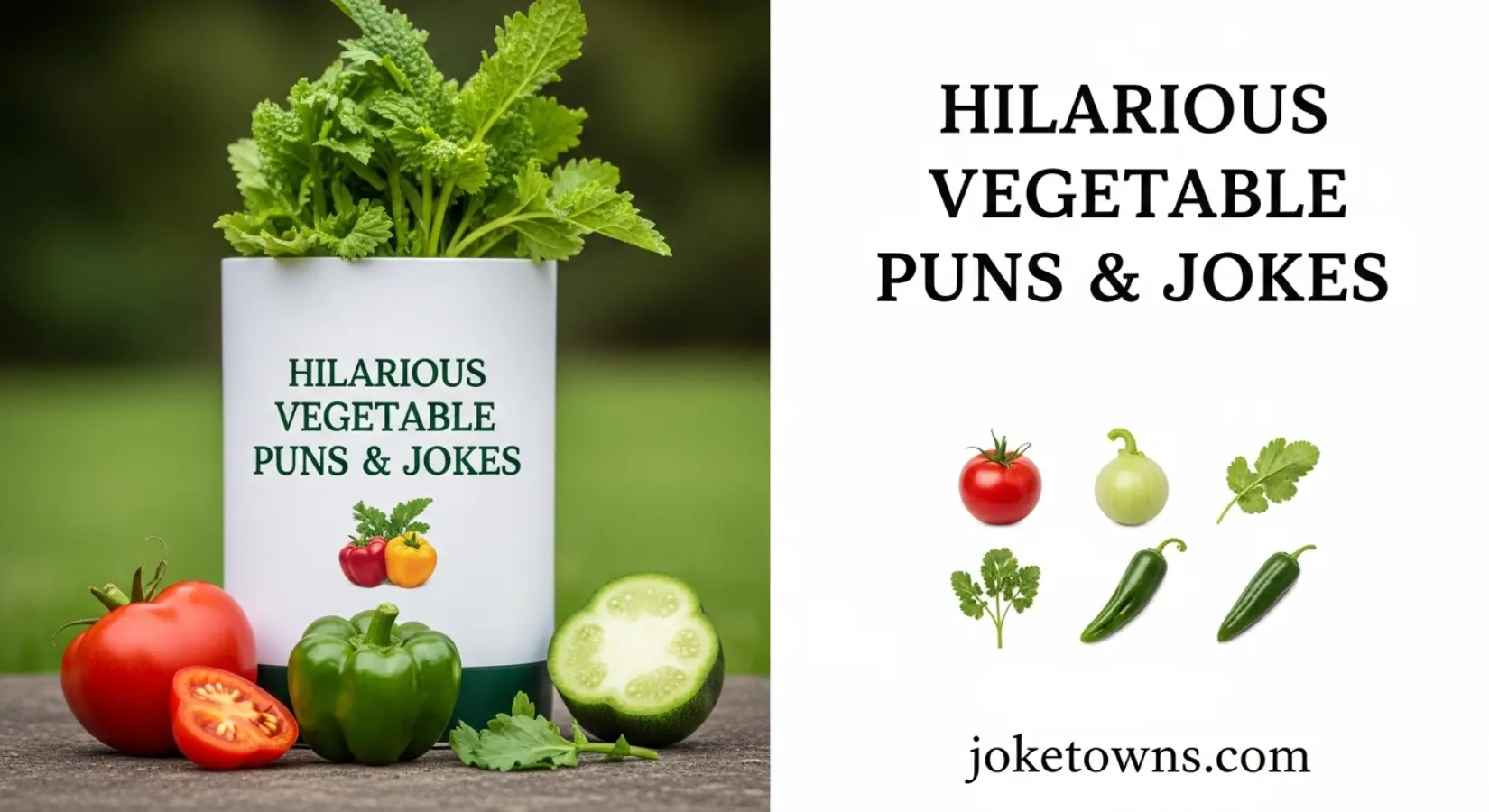 Hilarious Vegetable Puns & Jokes