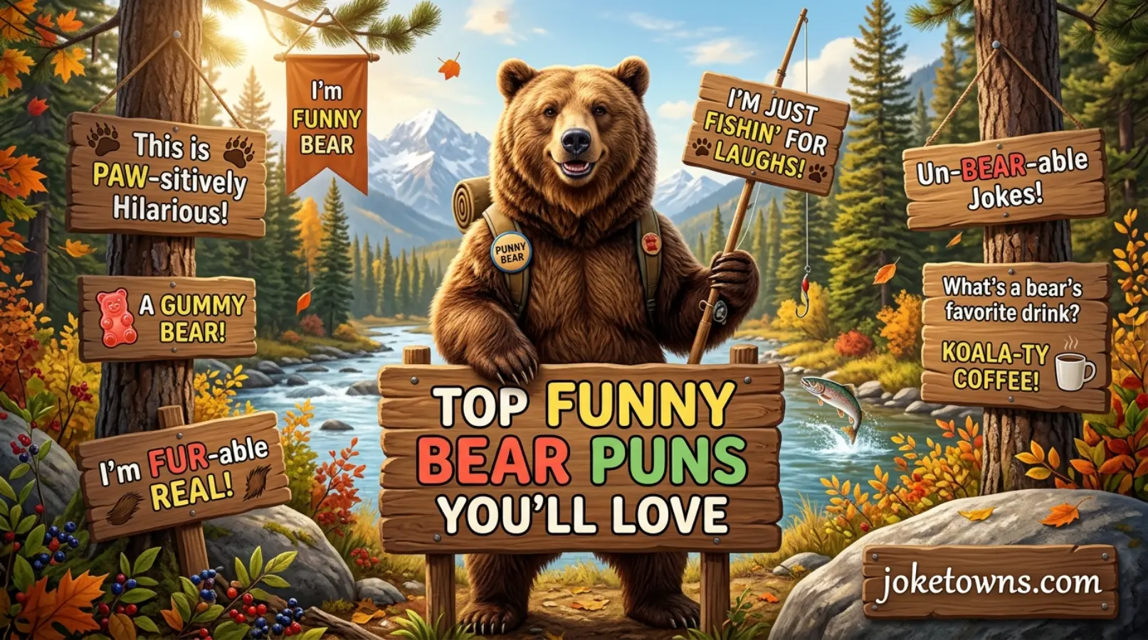Top Funny Bear Puns You’ll Love