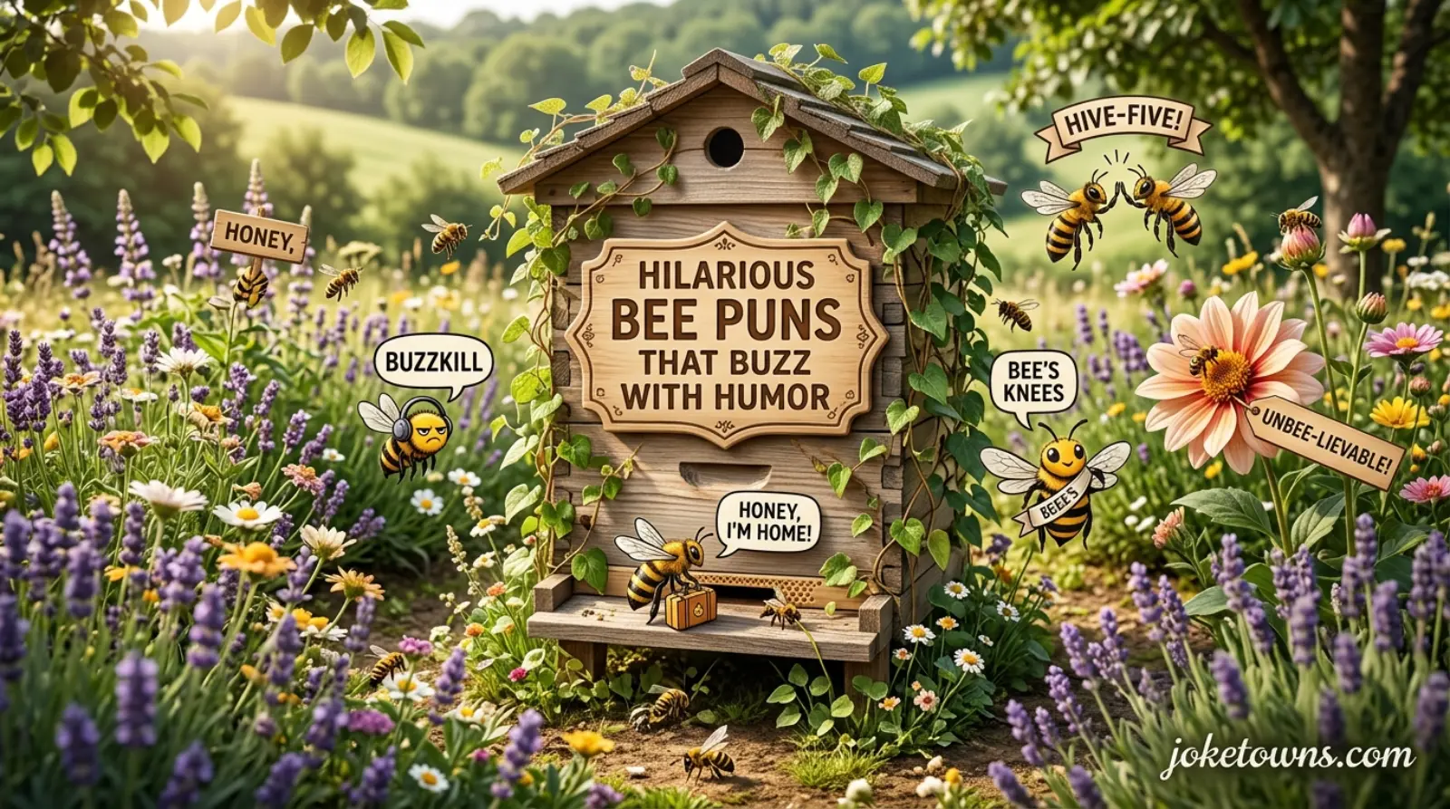 Hilarious Bee Puns That Buzz With Humor