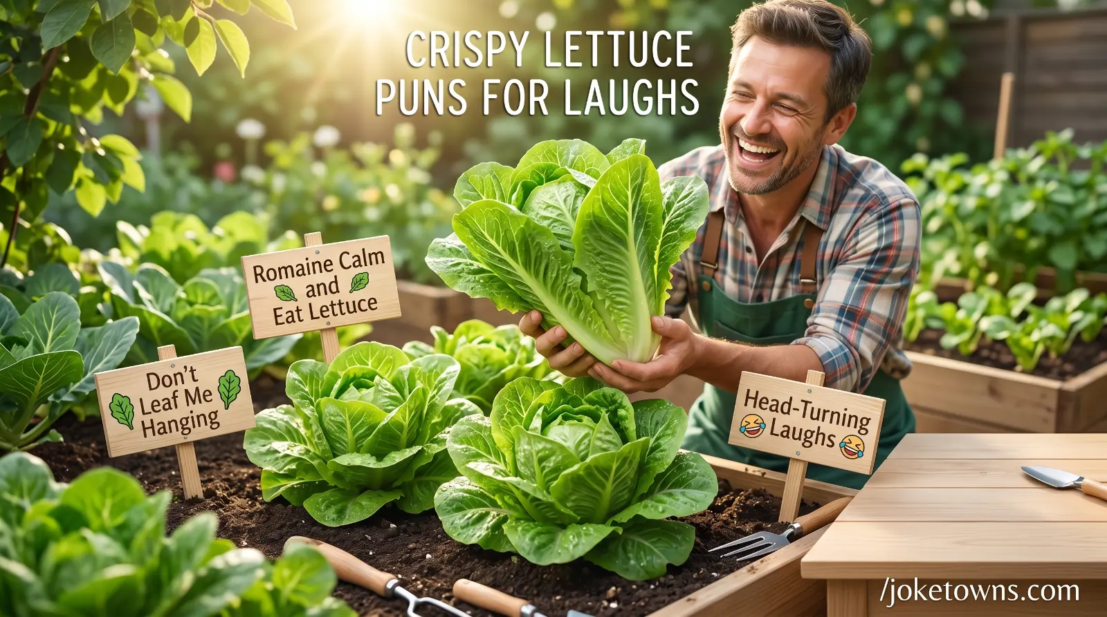 Crispy Lettuce Puns for Laughs