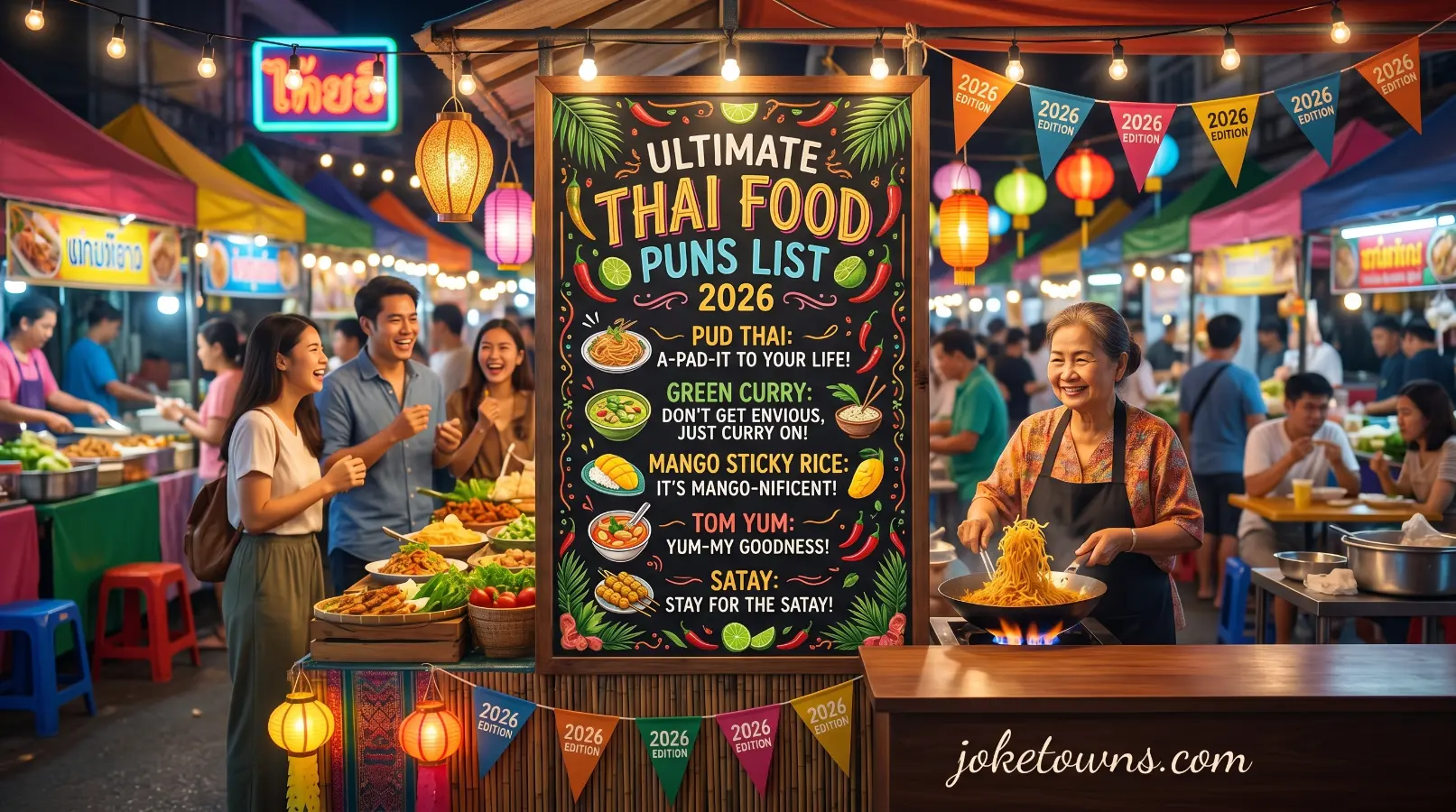 Ultimate Thai Food Puns List 2026