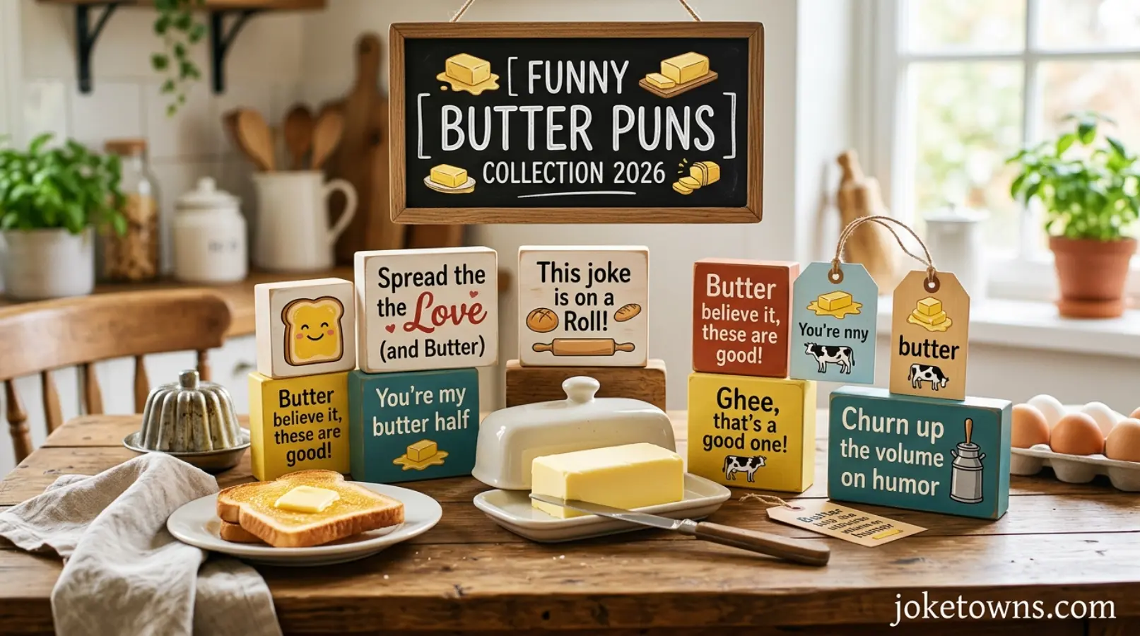 Funny Butter Puns Collection 2026