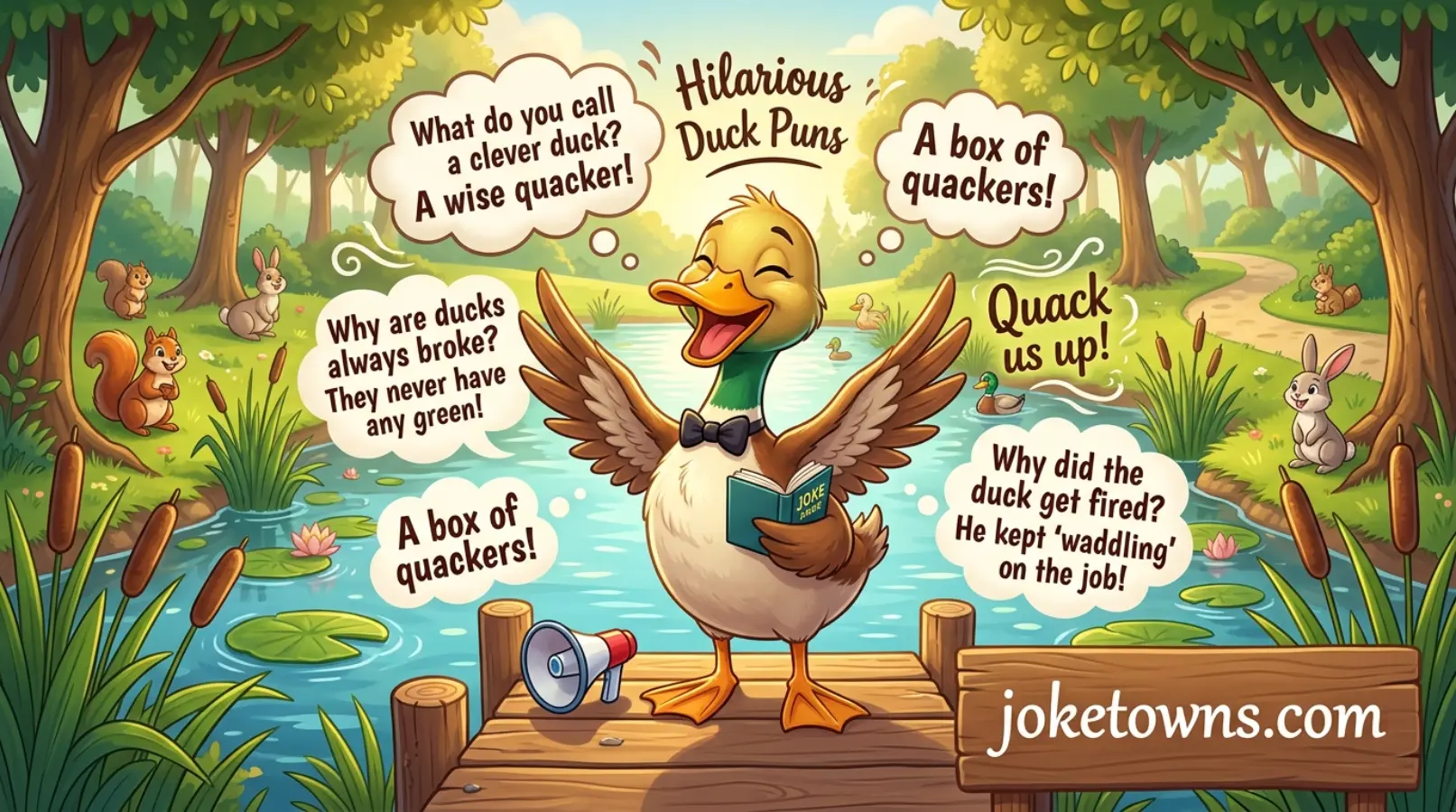 Hilarious Duck Puns and Quack Jokes