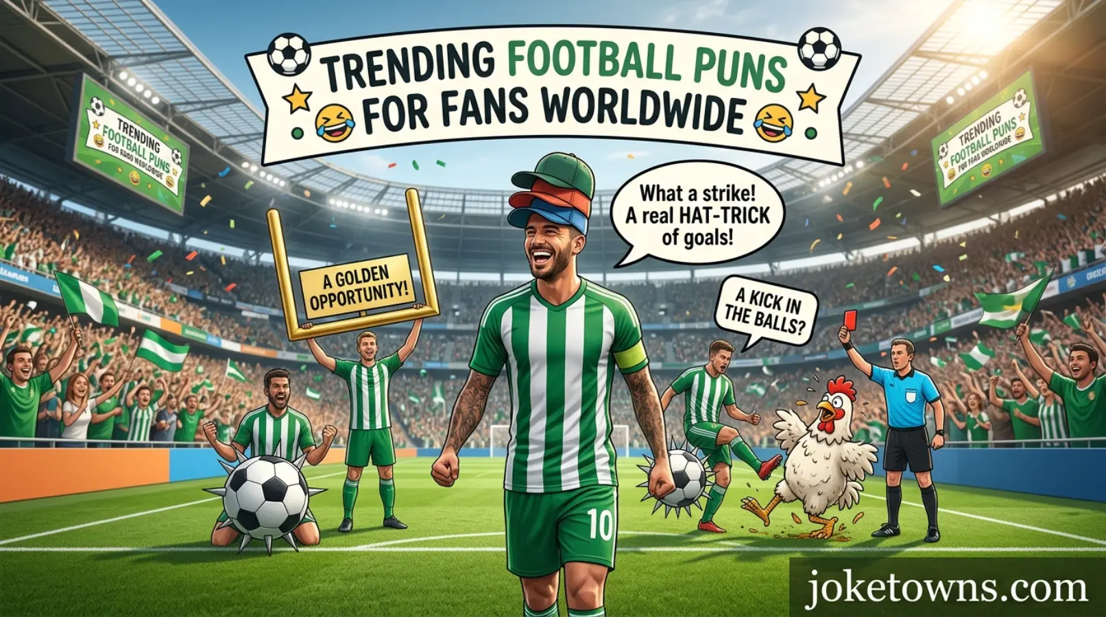 Trending Football Puns for Fans Worldwide
