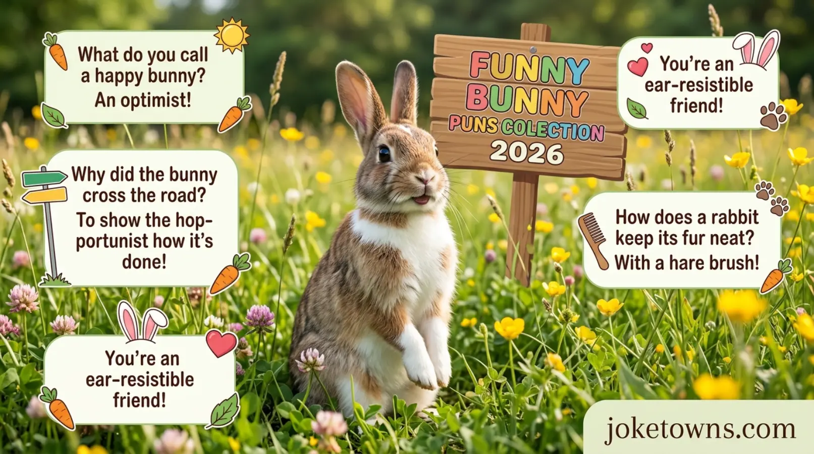 Funny Bunny Puns Collection 2026