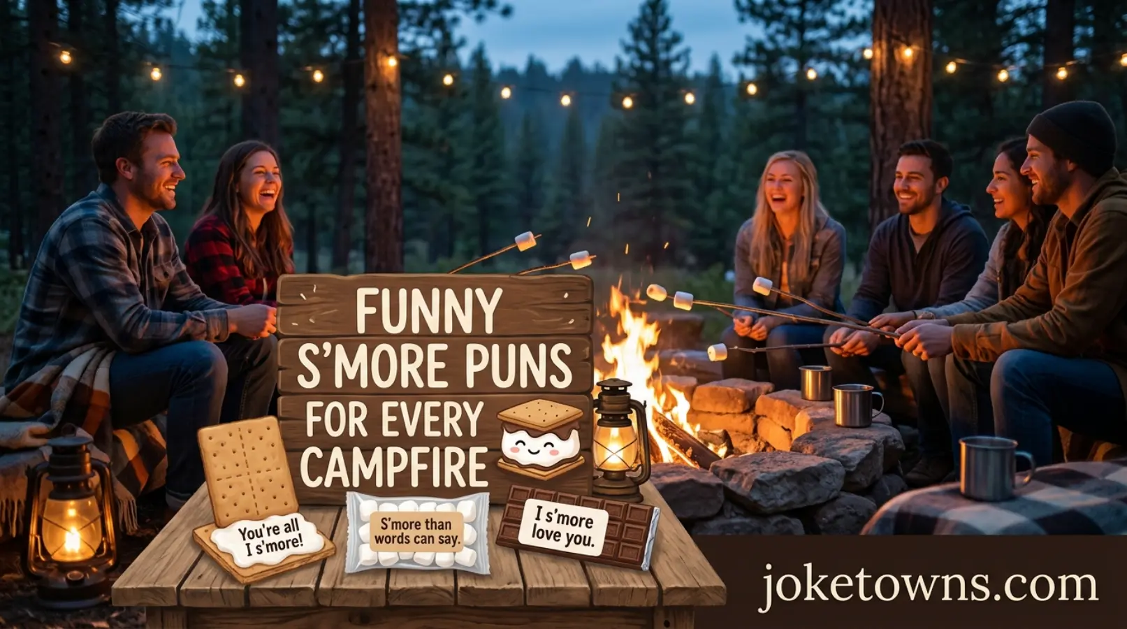 Funny Smore Puns for Every Campfire