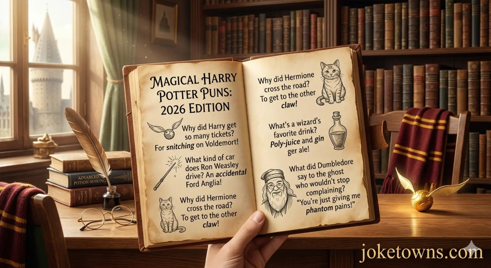 Magical Harry Potter Puns 2026