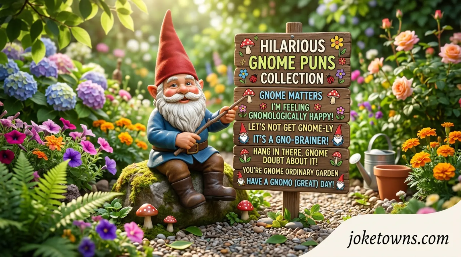 Hilarious Gnome Puns Collection