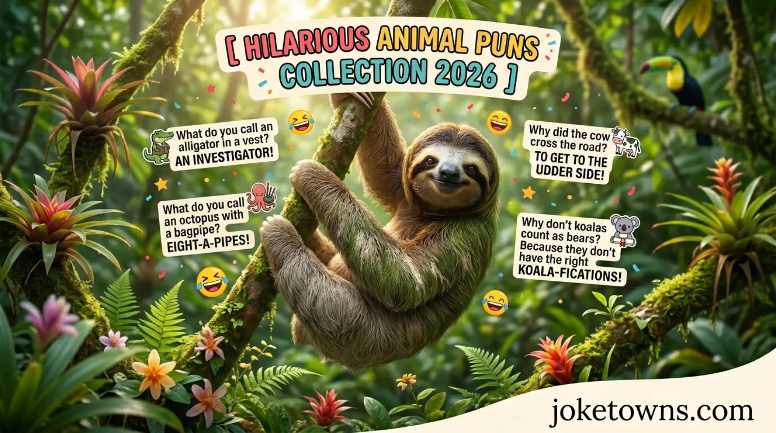 Hilarious Animal Puns Collection 2026