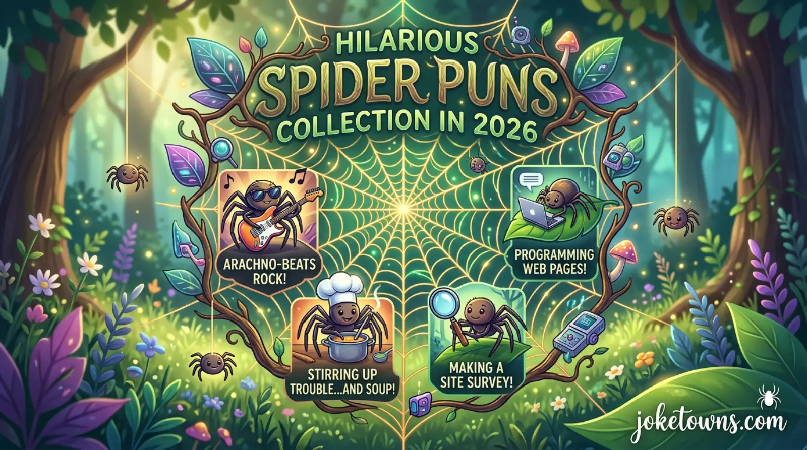 Hilarious Spider Puns Collection In 2026