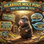 Hilarious Mole Puns You’ll Love in 2026