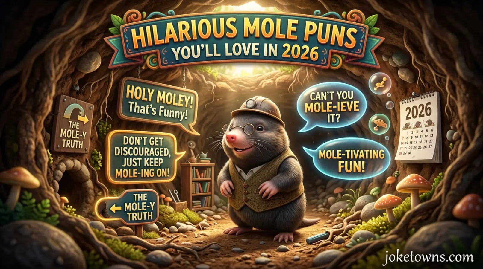 Hilarious Mole Puns You’ll Love in 2026