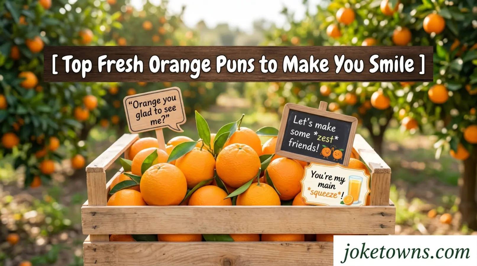 Top Fresh Orange Puns to Make You Smile