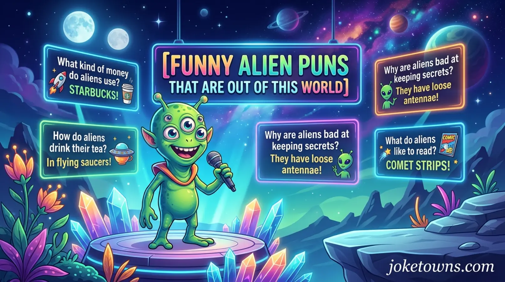 Funny Alien Puns That Are Out of This World