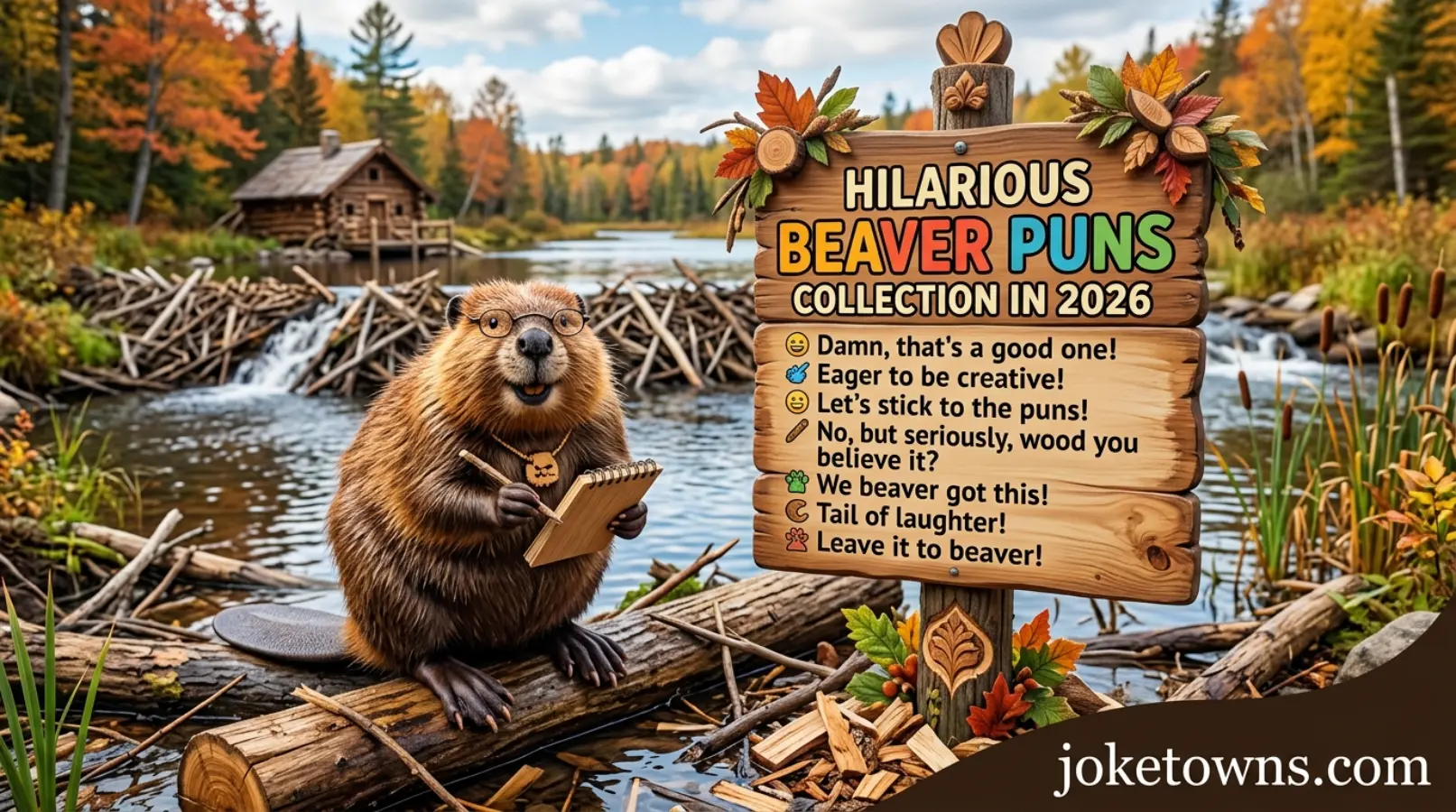 Hilarious Beaver Puns Collection In 2026