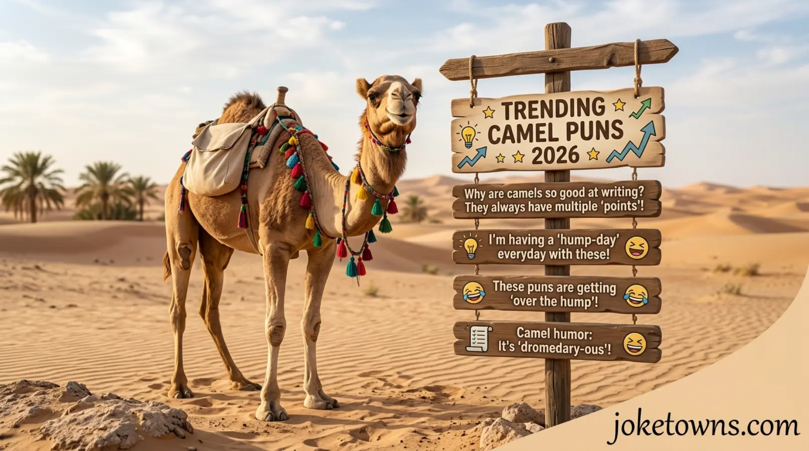 Trending Camel Puns 2026