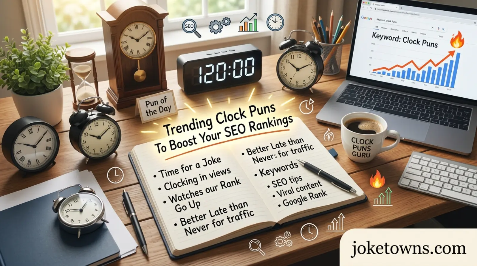 Trending Clock Puns To Boost Your SEO Rankings