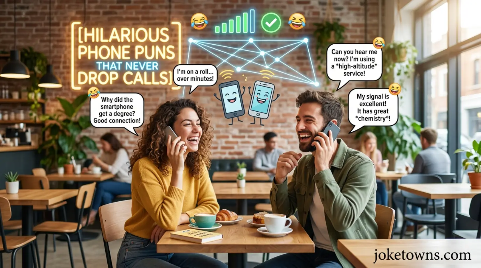 Hilarious Phone Puns That Never Drop Calls