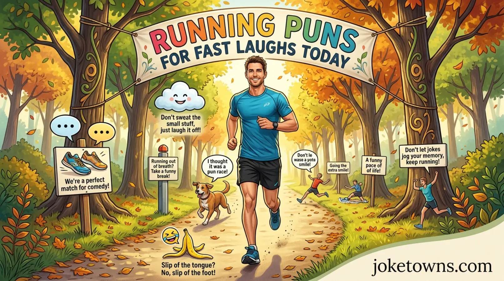 Running Puns For Fast Laughs Today