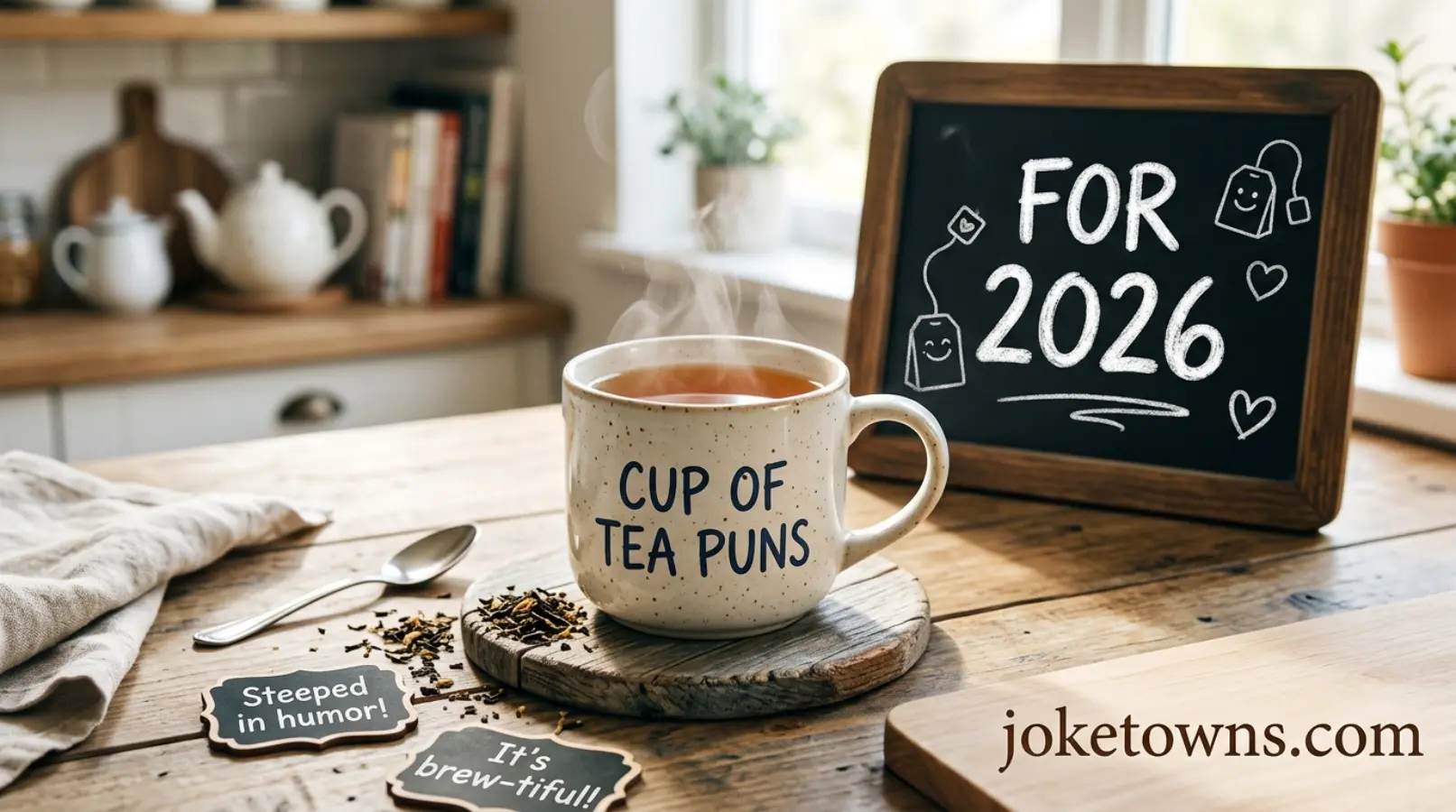 Cup of Tea Puns for 2026