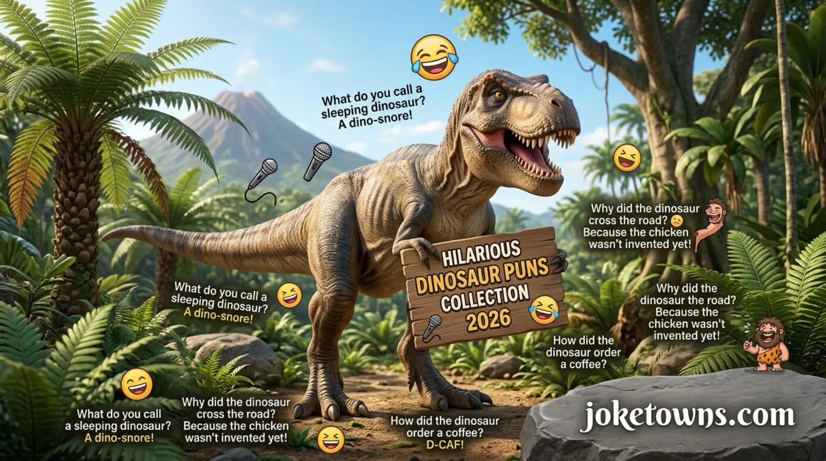 Hilarious Dinosaur Puns Collection 2026