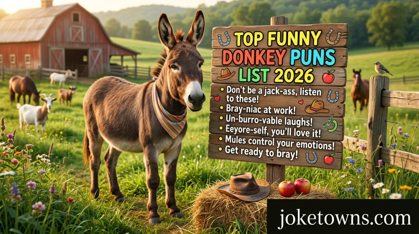 Top Funny Donkey Puns List 2026