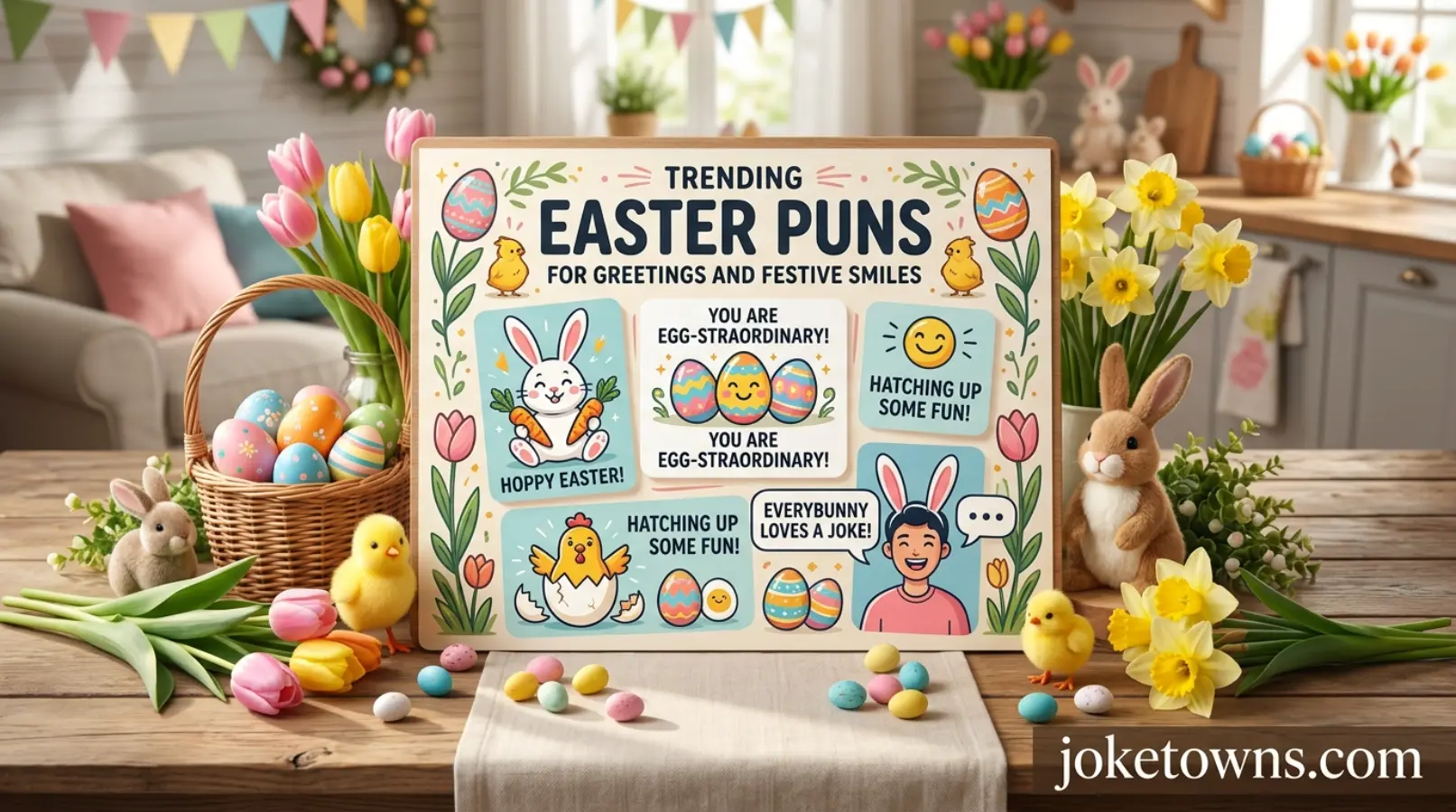 Trending Easter Puns for Greetings and Festive Smiles