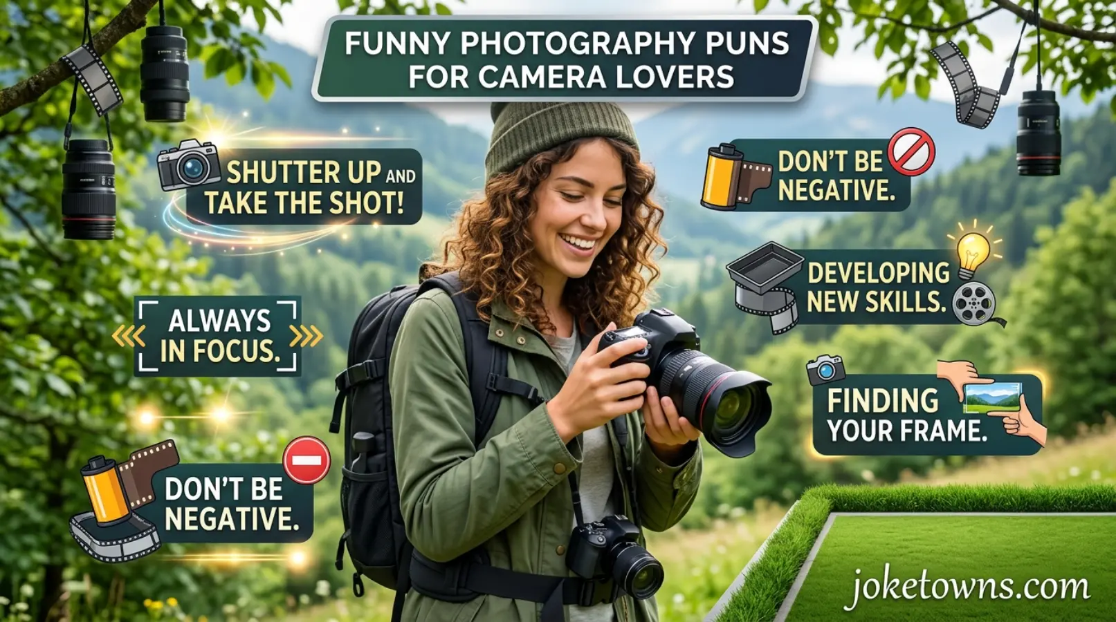 Funny Photography Puns for Camera Lovers