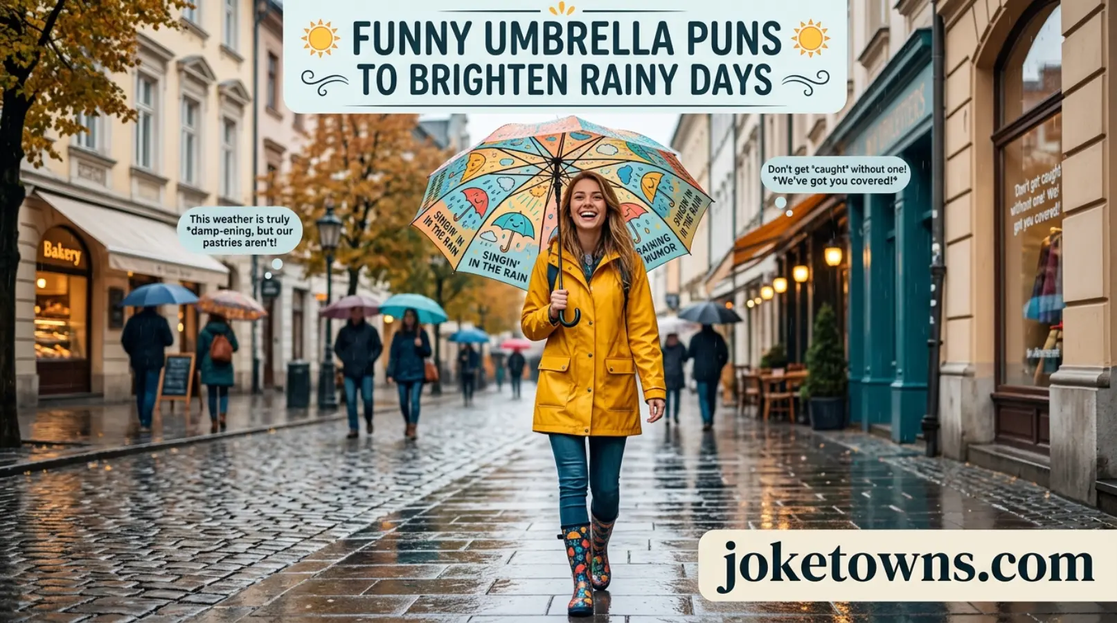 Funny Umbrella Puns to Brighten Rainy Days
