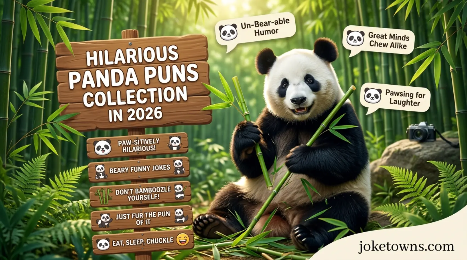 Hilarious Panda Puns Collection In 2026