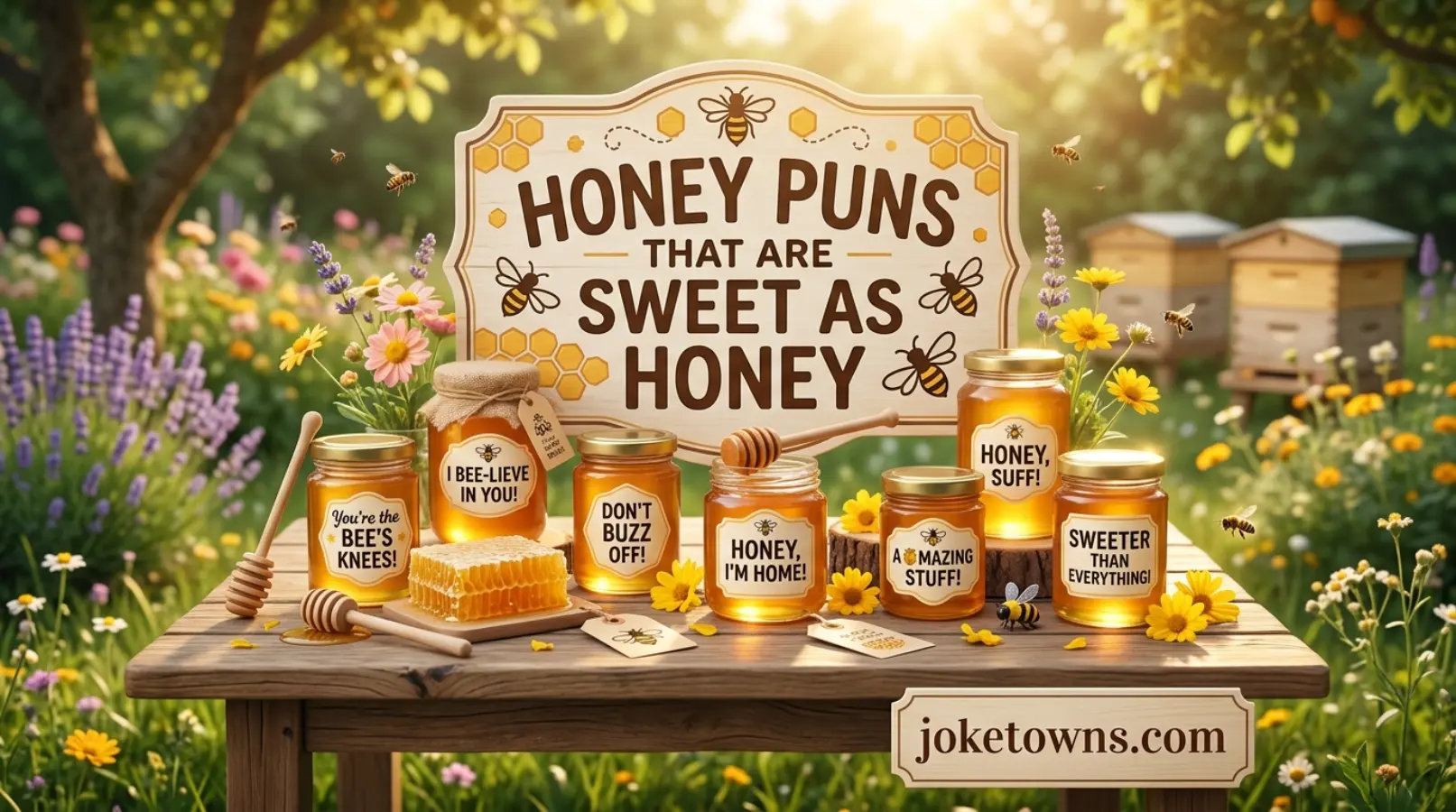 Honey Puns That Are Sweet as Honey