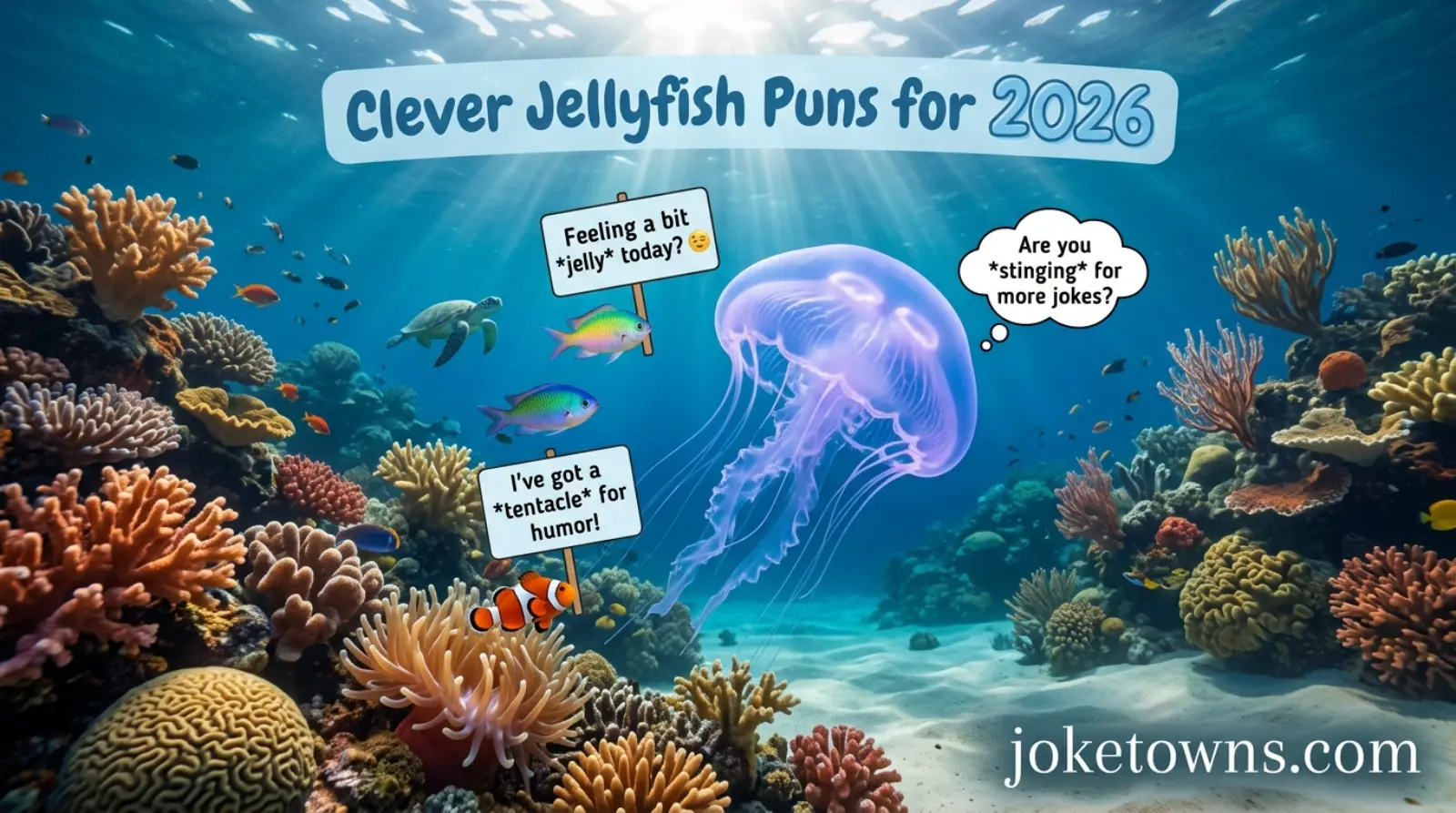 Clever Jellyfish Puns for 2026
