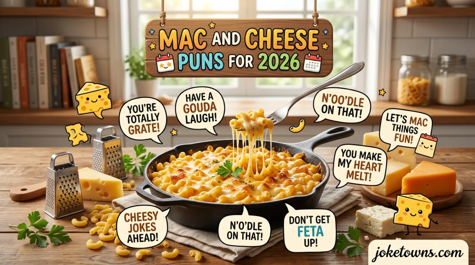 Mac and Cheese Puns for 2026