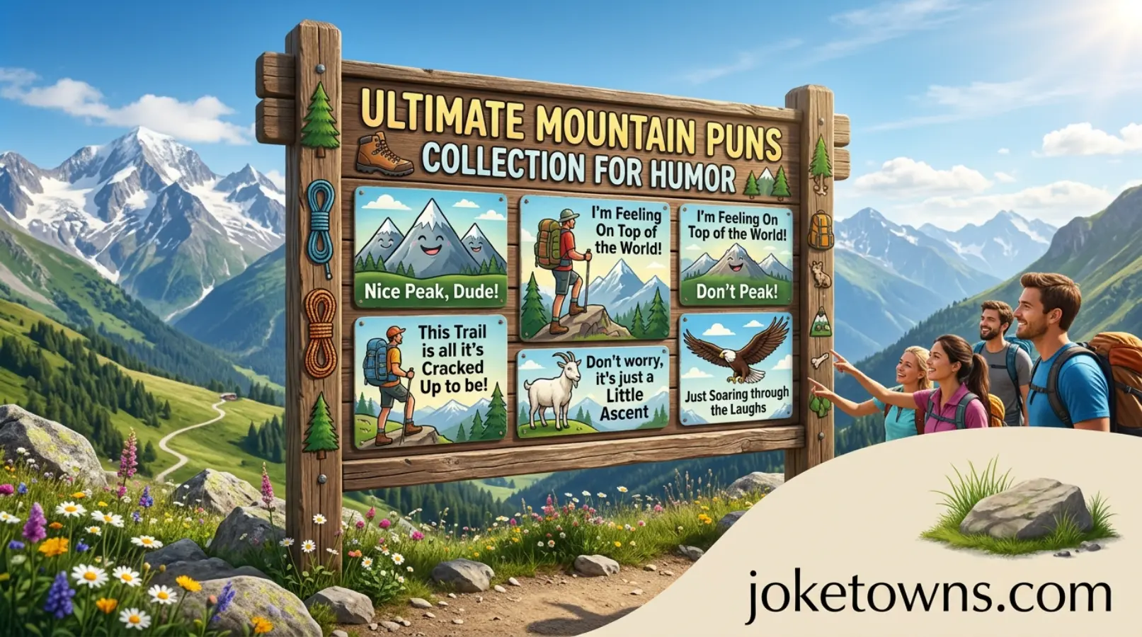 Ultimate Mountain Puns Collection for Humor