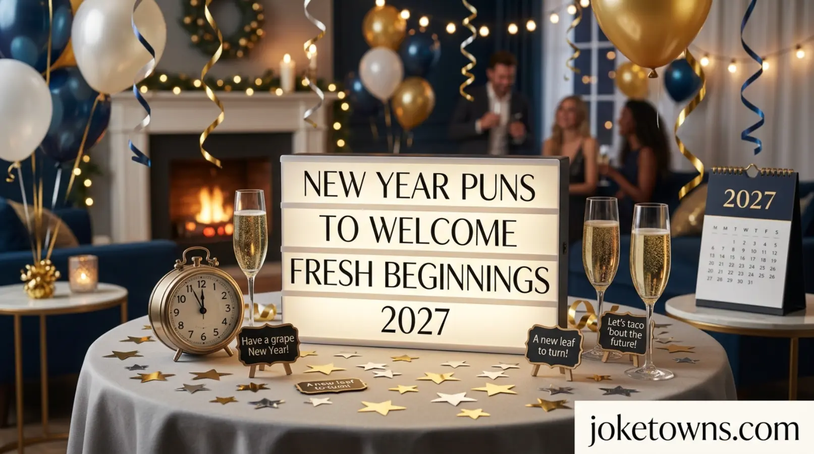 New Year Puns to Welcome Fresh Beginnings 2027