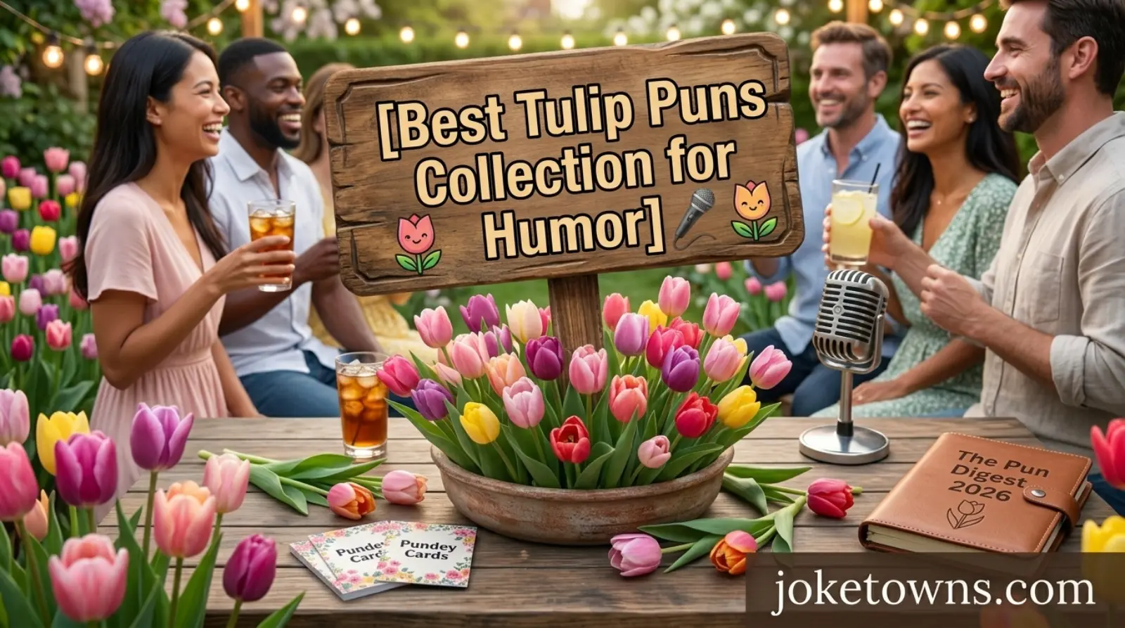 Best Tulip Puns Collection for 2026 Humor
