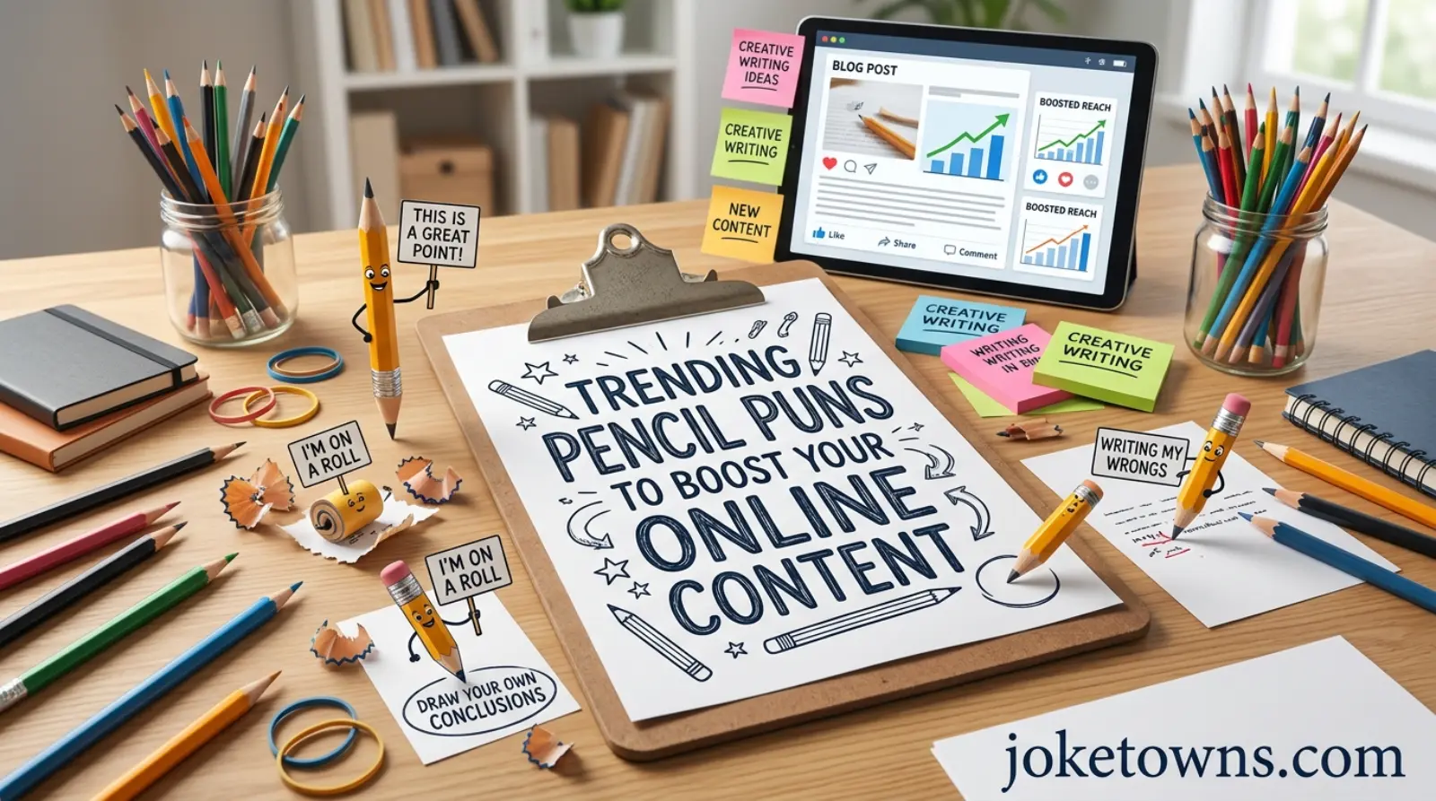 Trending Pencil Puns To Boost Your Online Content