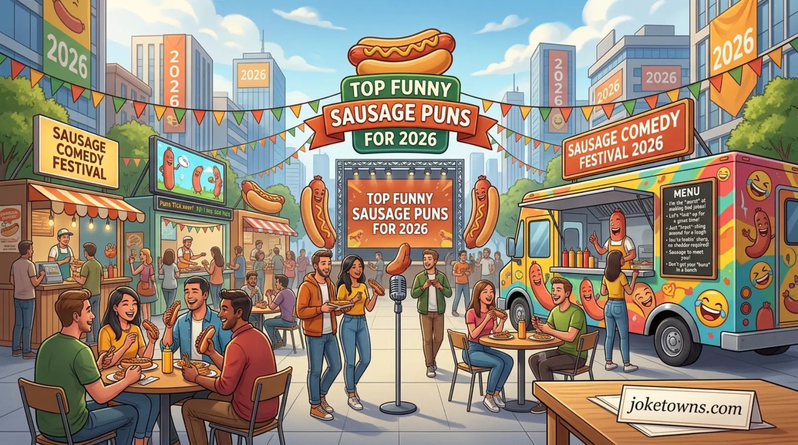 Top Funny Sausage Puns For 2026
