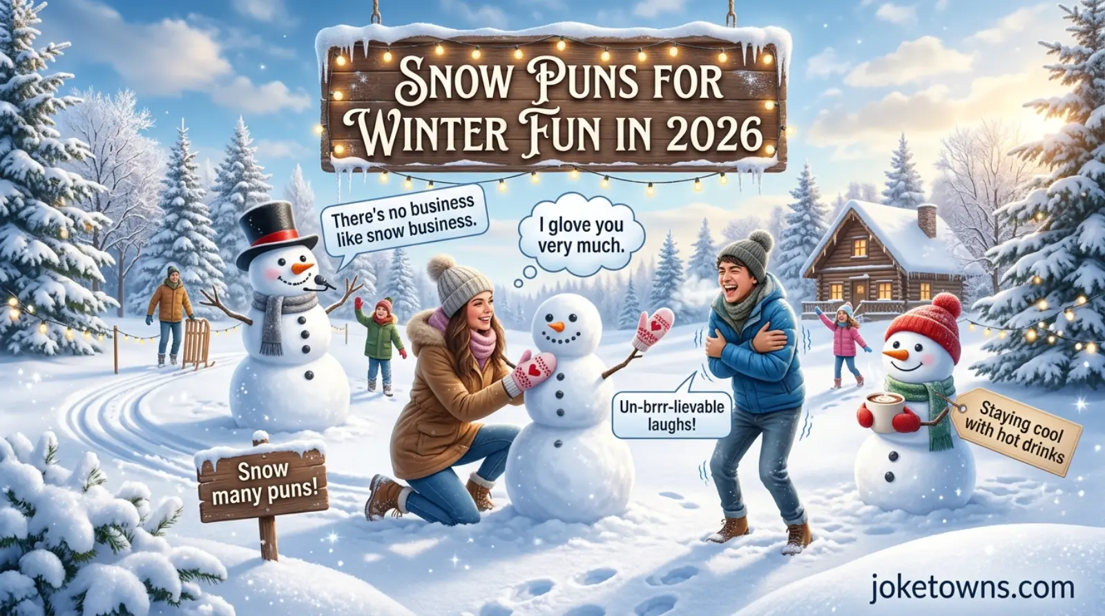 Snow Puns for Winter Fun In 2026