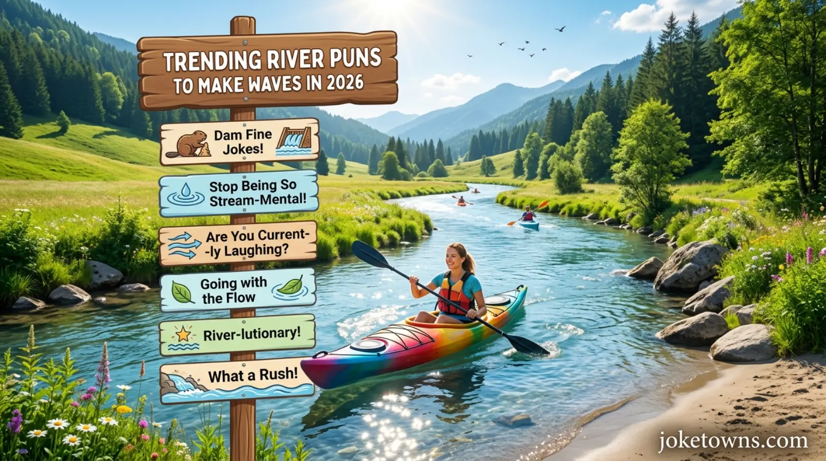 Trending River Puns to Make Waves in 2026