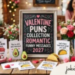 Valentine Puns Collection Romantic Funny Messages 2027