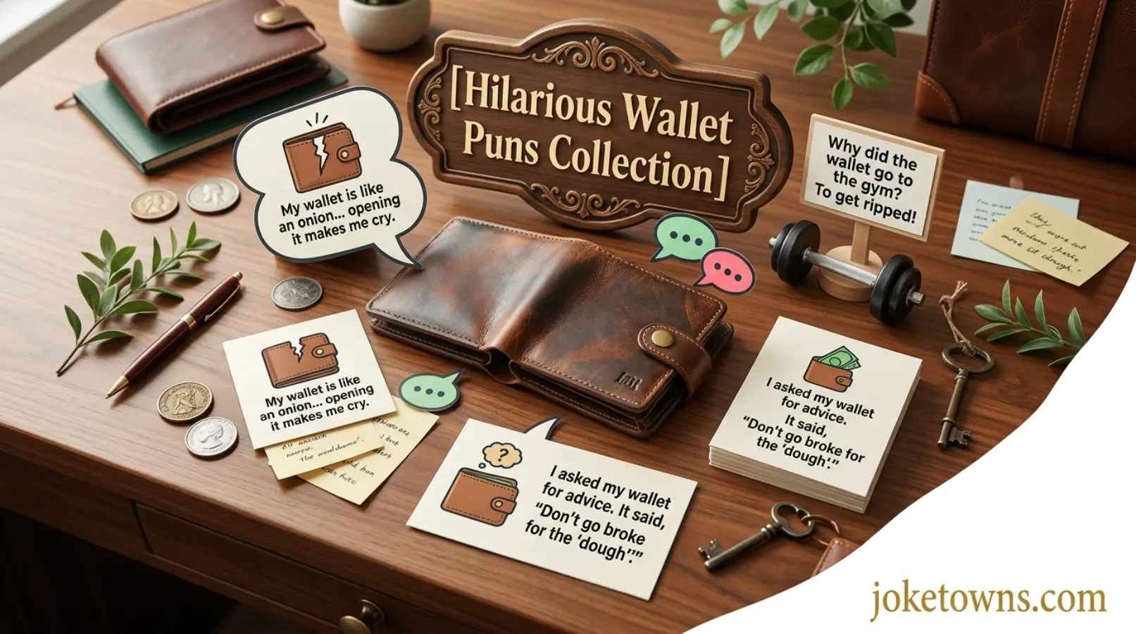 Hilarious Wallet Puns Collection
