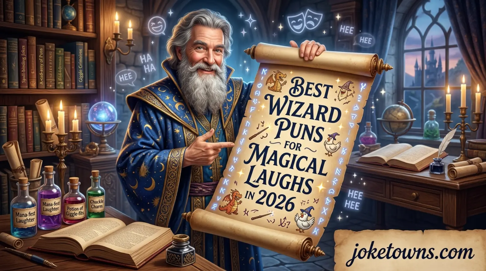 Best Wizard Puns for Magical Laughs in 2026